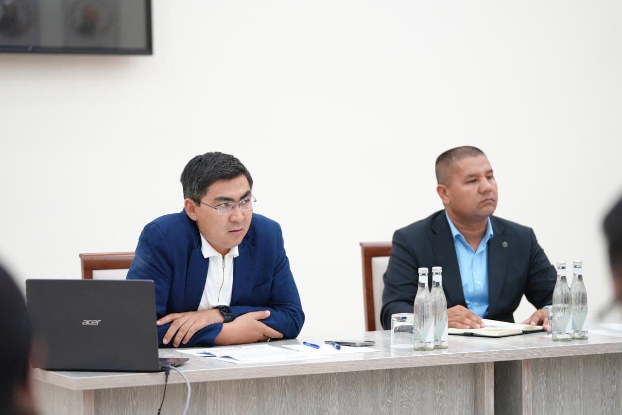 Markazi rahbari Otabek Xasanov Navoiyda bo‘lib, viloyat bo‘limi, tuman, shahar bo‘linmalari rahbar va xodimlari bilan uchrashdi