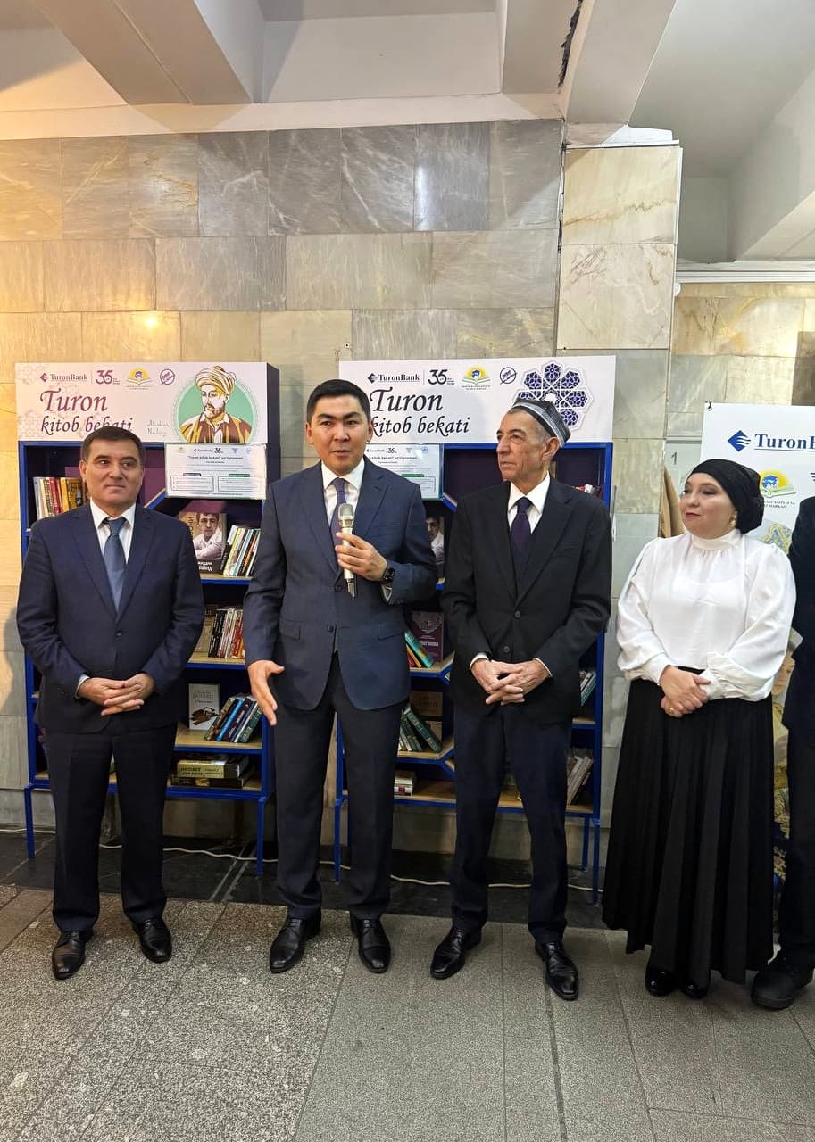 Metroda kitobxonlar uchun  “Turon kitob bekati” tashkil qilindi