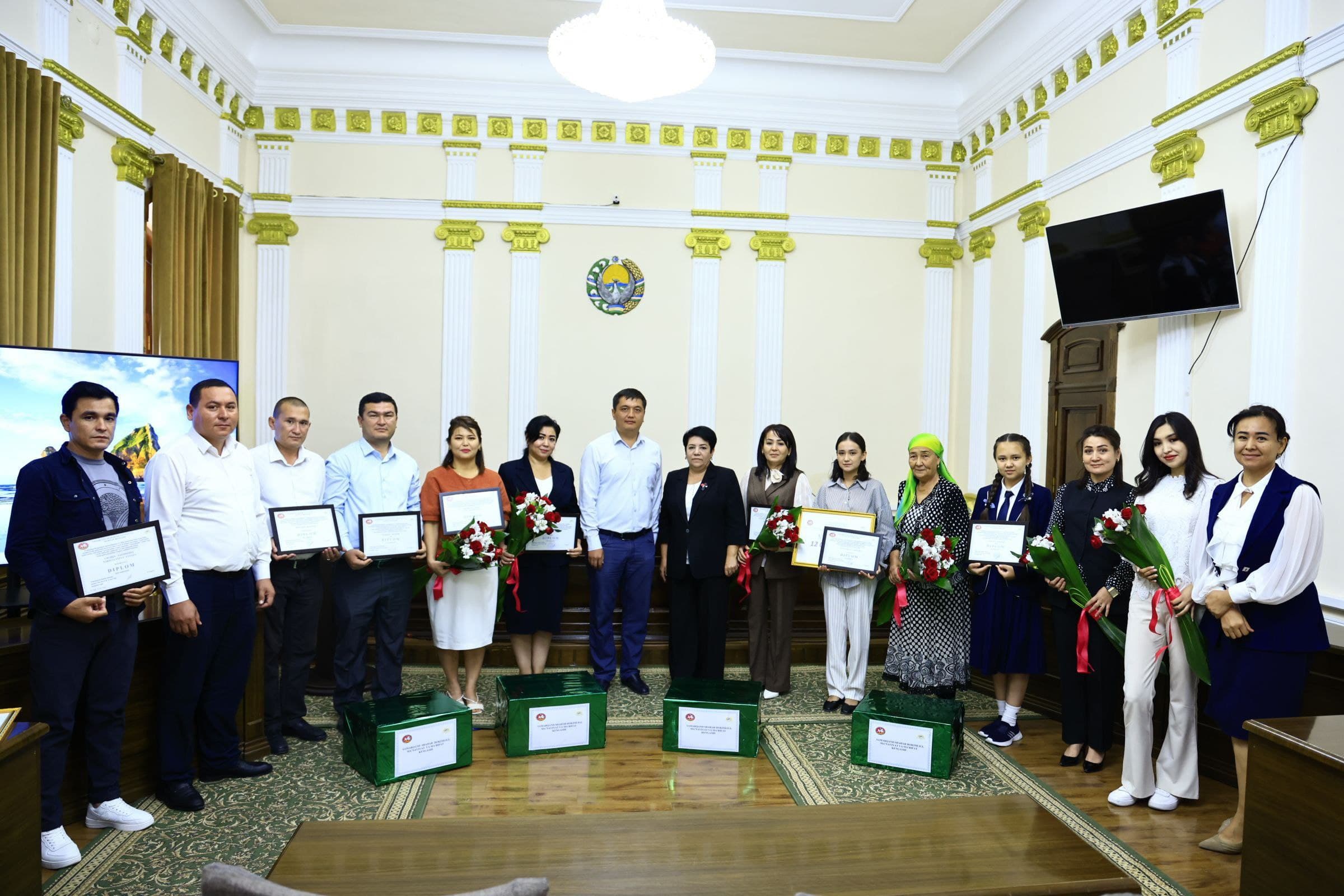 “Vatan yagonadir, Vatan bittadir!” nomli eng yaxshi milliy kontent va ijtimoiy videoroliklar tanlovi g‘oliblari taqdirlandi