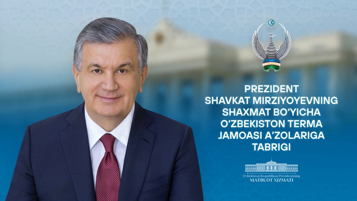 Shaxmat bo‘yicha O‘zbekiston terma jamoasi a’zolariga
