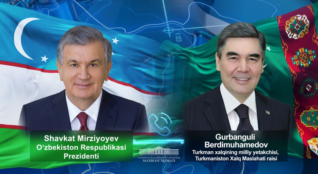 ⚡️Shavkat Mirziyoyev Turkman xalqining milliy yetakchisi bilan telefon orqali muloqot qildi