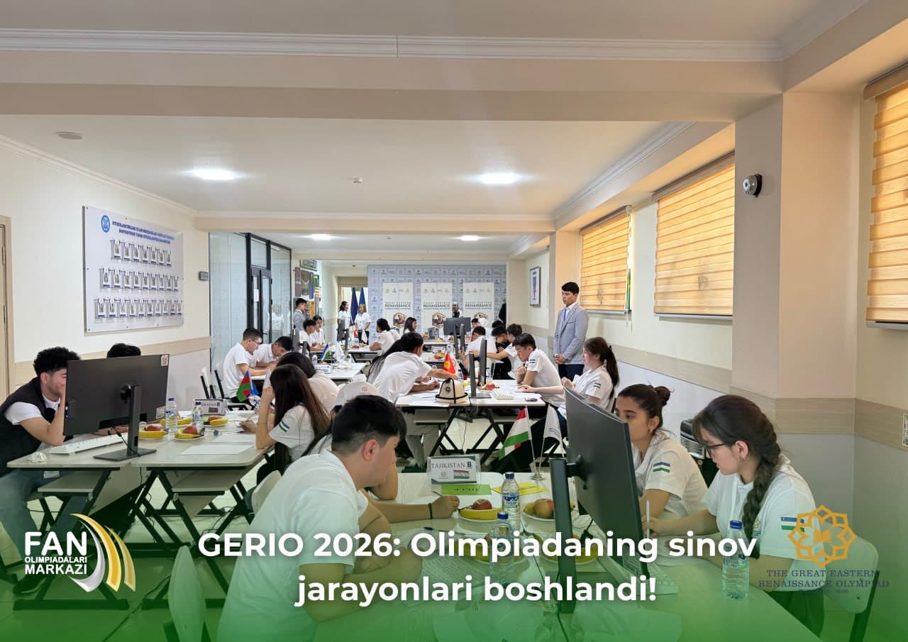 “Buyuk Sharq Renessansi” xalqaro olimpiadasi o‘tkazildi