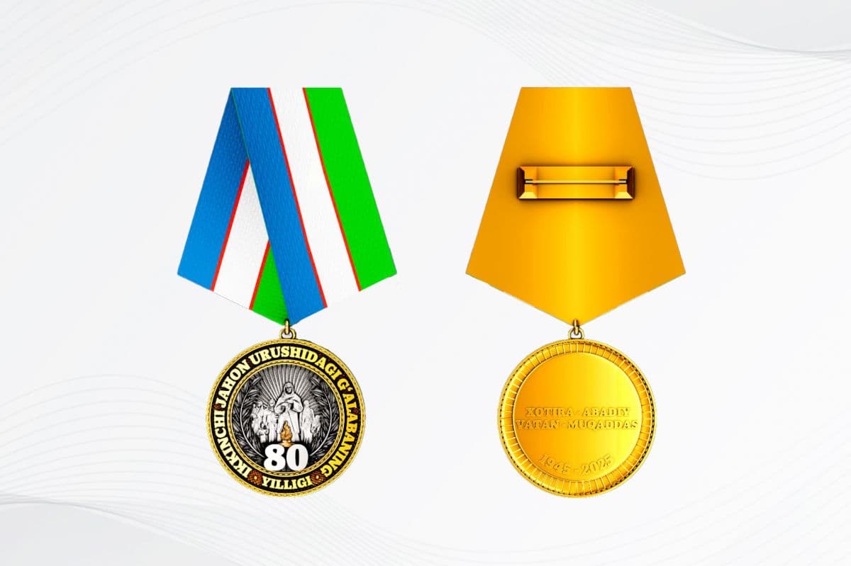 “Ikkinchi jahon urushidagi g‘alabaning 80 yilligi” esdalik yubiley medalini ta’sis etish to‘g‘risida