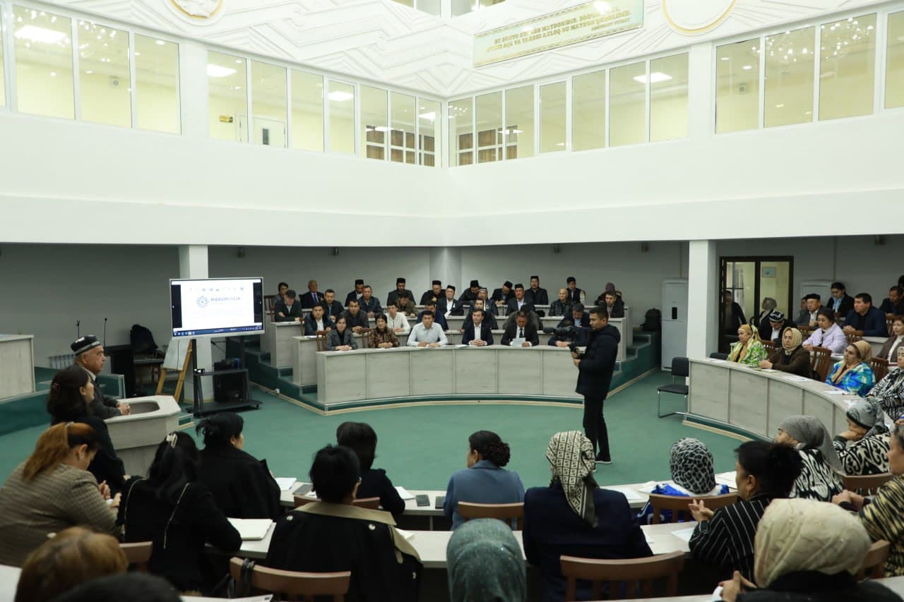 Jizzax viloyatida “Maromiylik” loyihasi doirasidagi o‘quv seminar davom etmoqda
