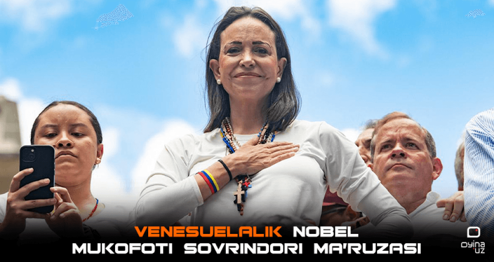 Ozodlik uchun kurash hamisha ichimizda yashab kelgan – Tinchlik bo‘yicha Nobel mukofoti sohibi venesuelalik Maria Korina Machado ma’ruzasi