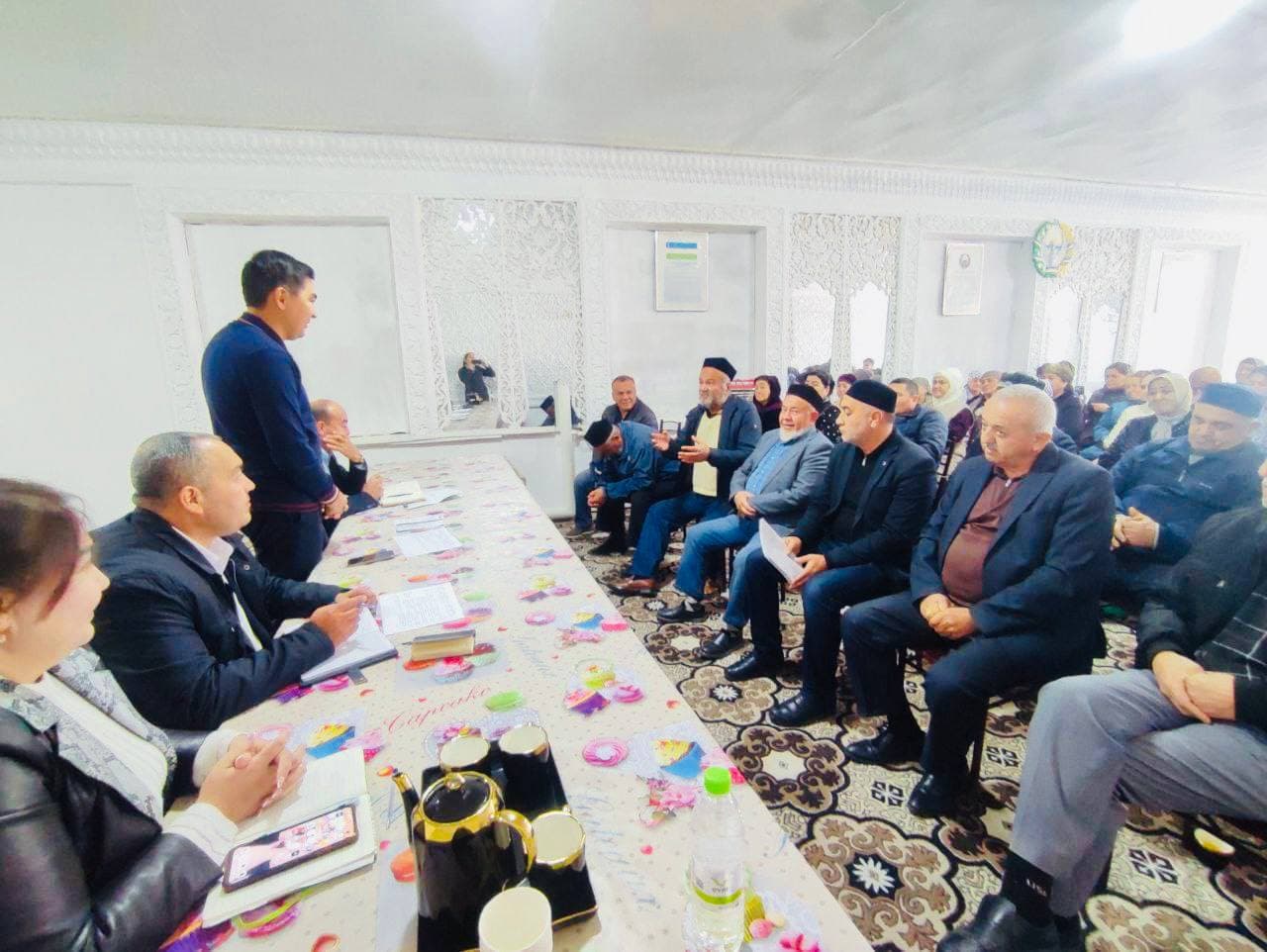 To’y marosimlarini ixcham o’tkazishni, isrofgarchilikni oldini olishni keng targ’ib qilgan mahalla raisi “Ma’naviyat fidoyisi” sifatida e’tirof etildi