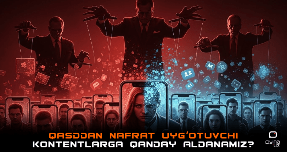 Texnomilliarderlar tuzog‘i – Qasddan nafrat uyg‘otuvchi kontentlarga qanday aldanamiz?
