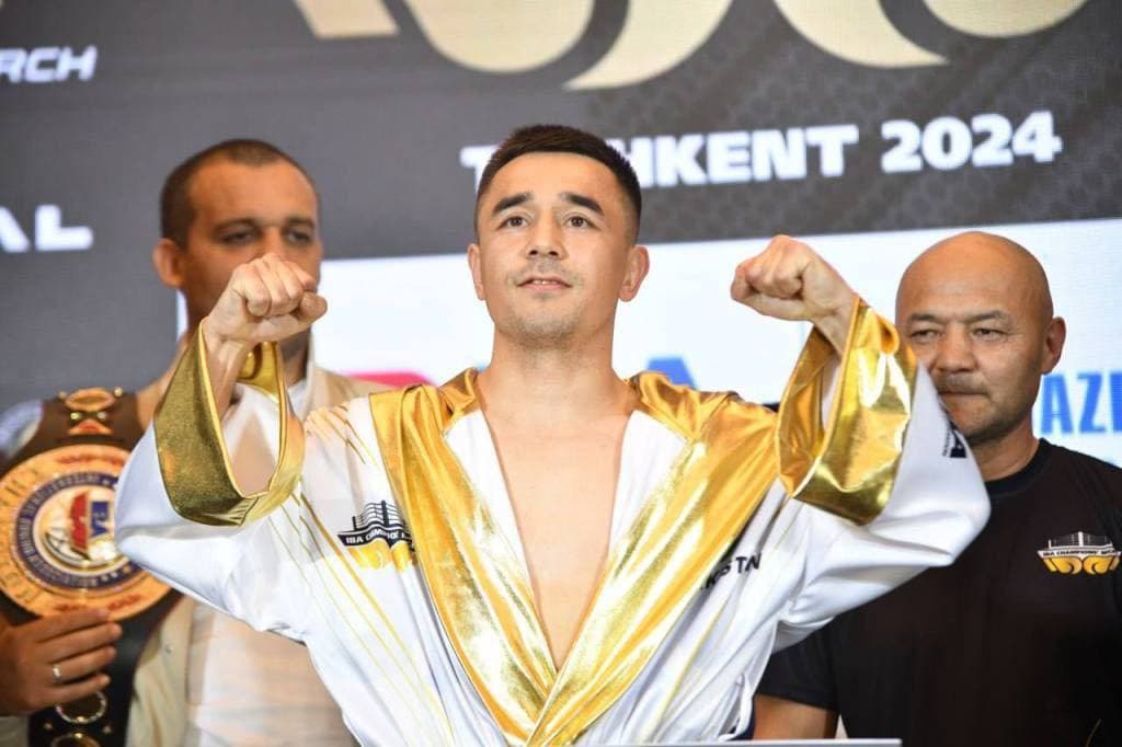 Hasanboy Do‘smatov IBA chempionlik kamarini qo‘lga kiritdi
