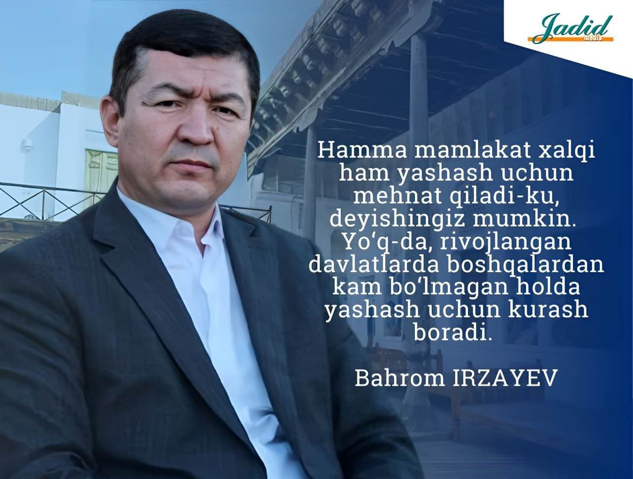 BUXOROYI SHARIFGA MUNOSIB MA’RIFAT MARKAZI