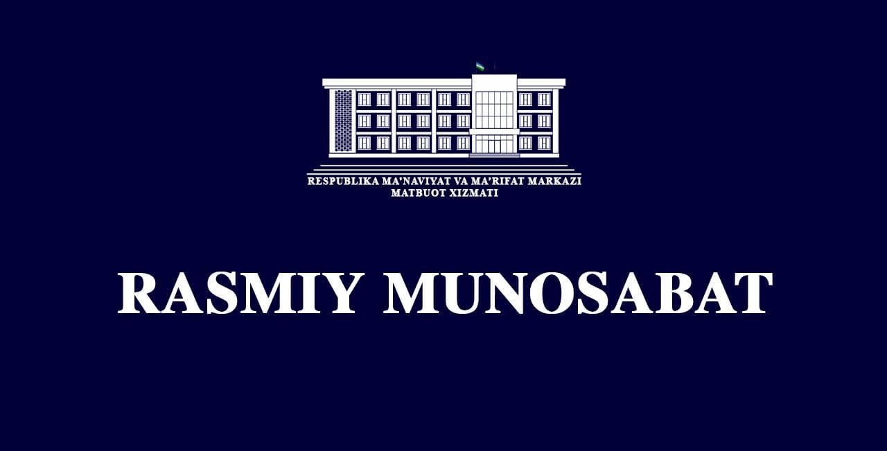 Rasmiy munosabat