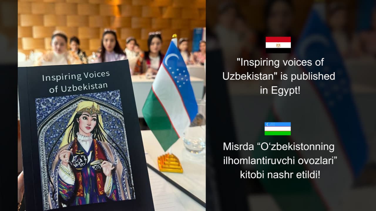 “Inspiring voices of Uzbekistan” — “O‘zbekistonning ilhomlantiruvchi ovozlari”