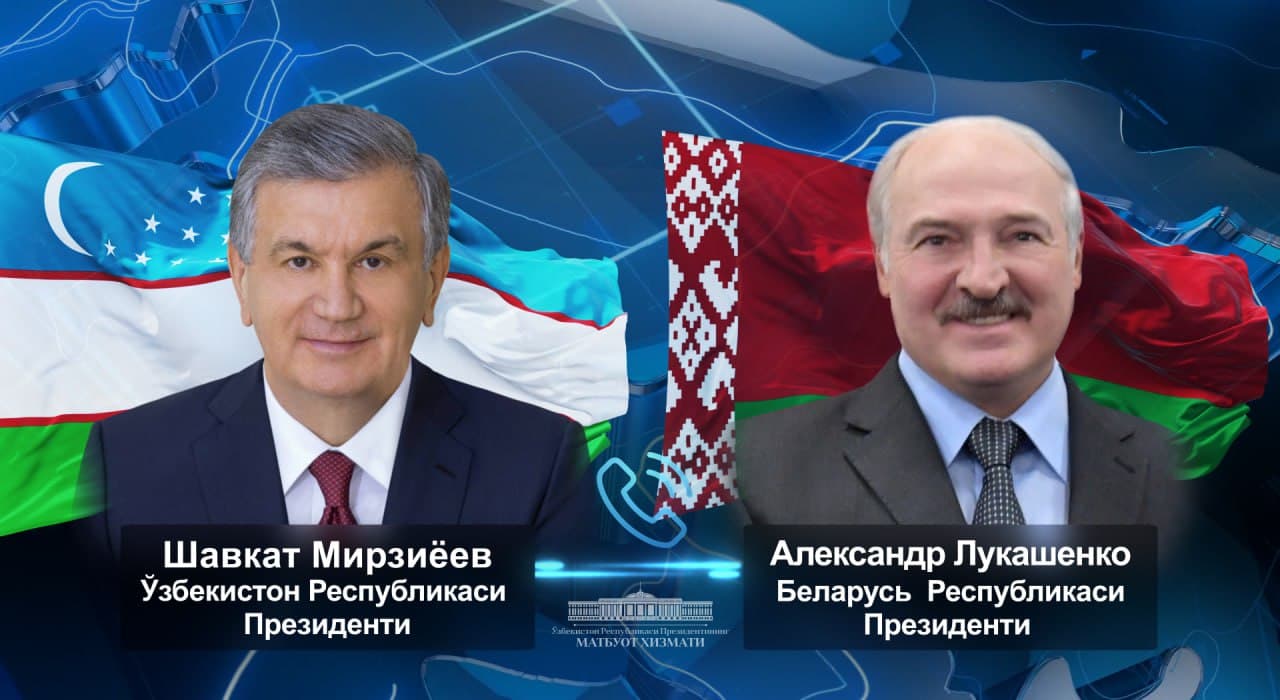 O‘zbekiston Prezidenti Belarus yetakchisini prezidentlik saylovidagi g‘alabasi bilan tabrikladi