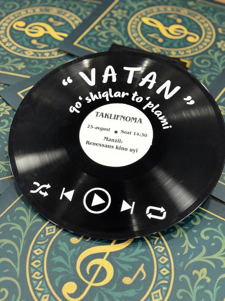 «Vatan» qo‘shiqlar to‘plami taqdimoti bo‘lib o‘tadi