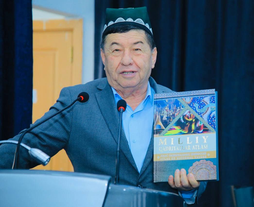 Namanganda "Milliy qadriyatlar atlasi" kitob-albomining taqdimoti bo'lib o'tdi