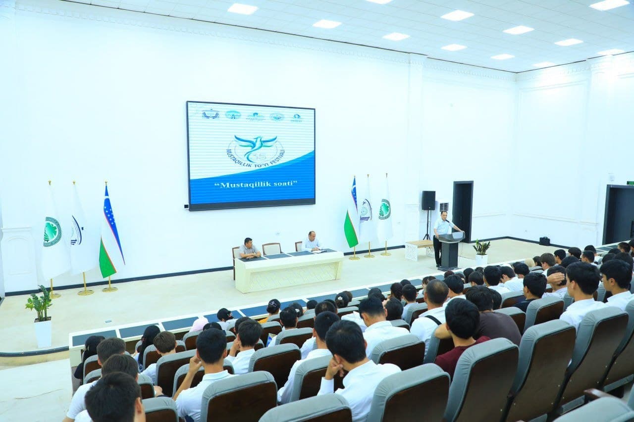 Mustaqillik soatlari bo'lib o'tmoqda