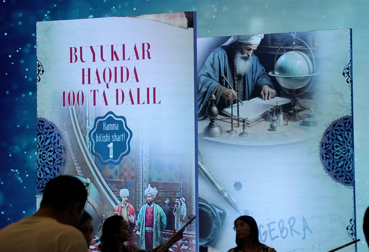 "100 ta dalil" loyihasi doirasida "Hamma bilishi shart" shiori ostida "Buyuklar haqida 100 ta dalil" kitobi nashr qilindi.